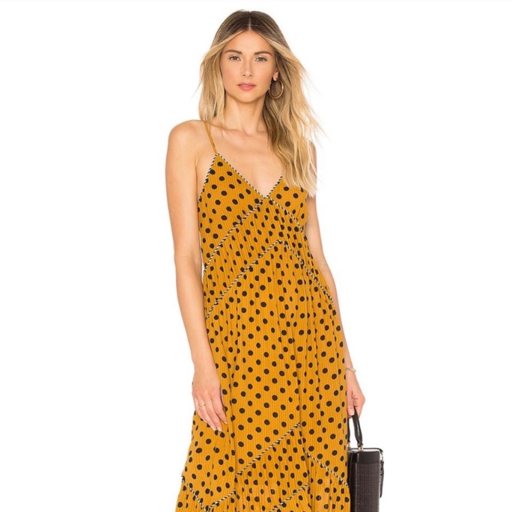 House of Harlow 1960 Saffron Maxi Dress